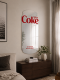 Diet Coke Wall Mirror| 4 Feet x 2 Feet |
