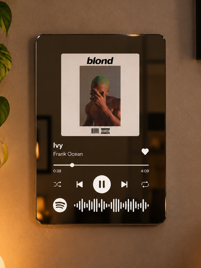 Frank Ocean – Blonde Music Mirror | 24 Inch x 14 Inch
