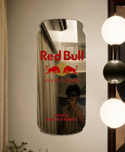 Red Bull Wall Mirror