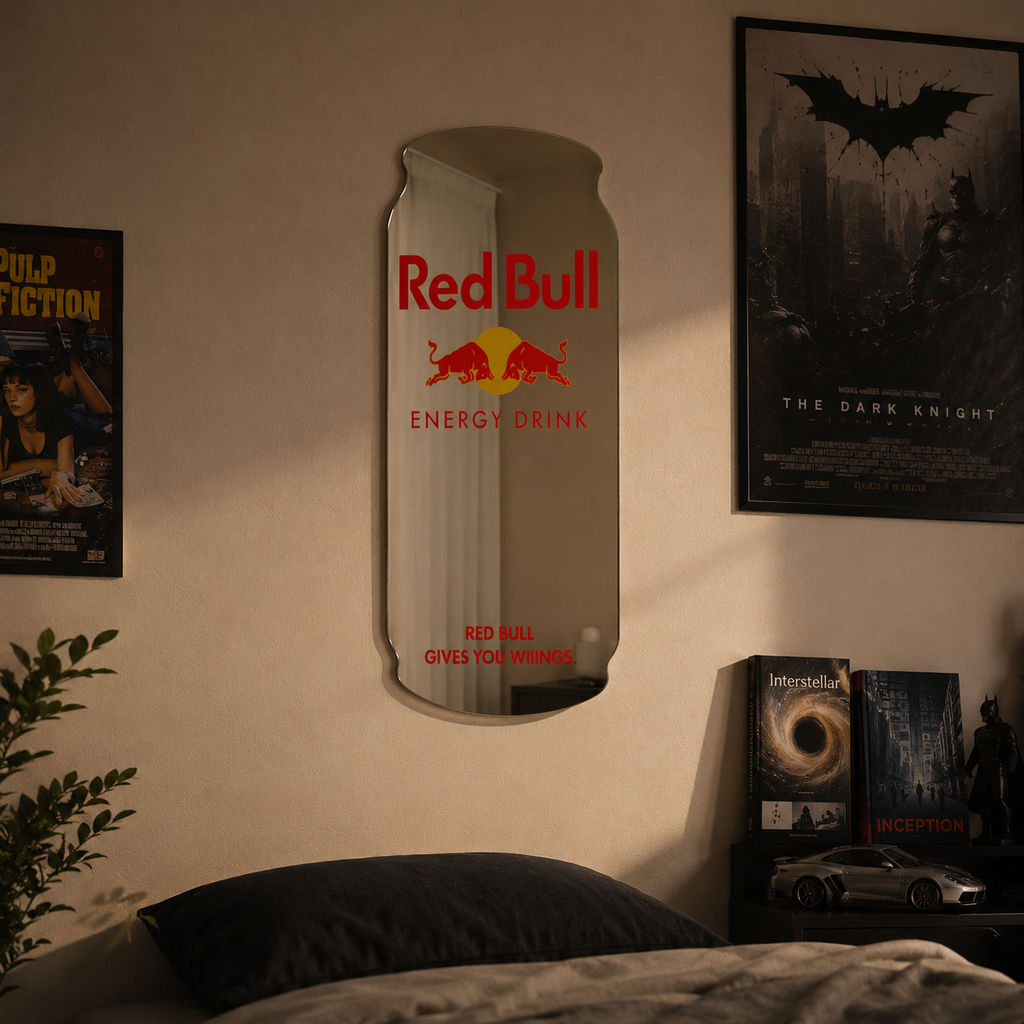 Red Bull Wall Mirror