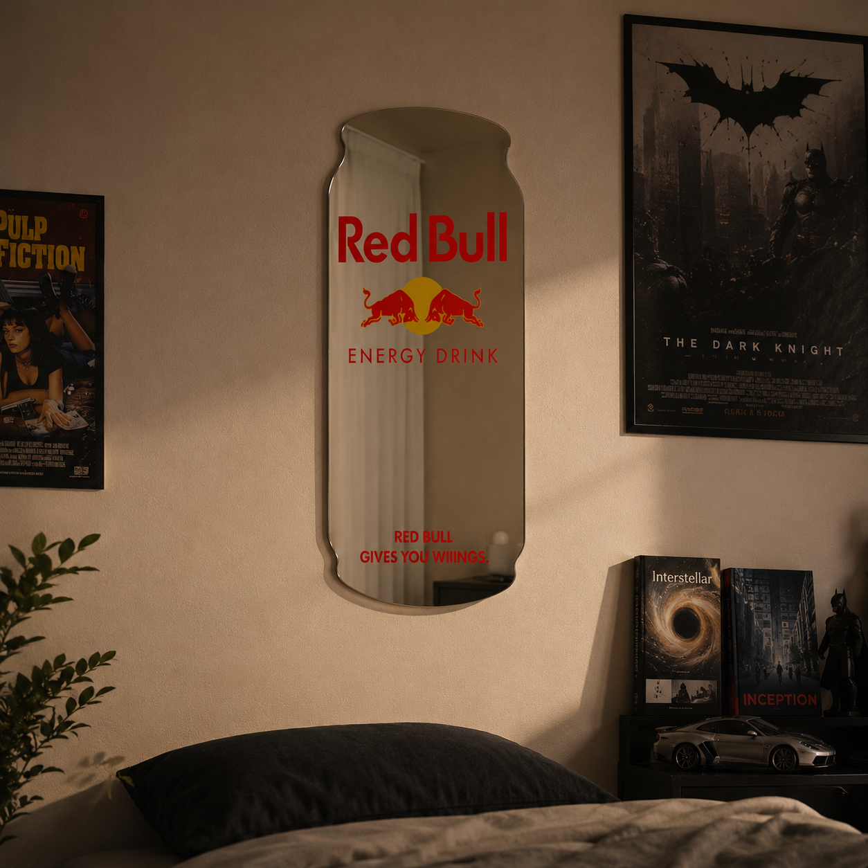 Red Bull Wall Mirror