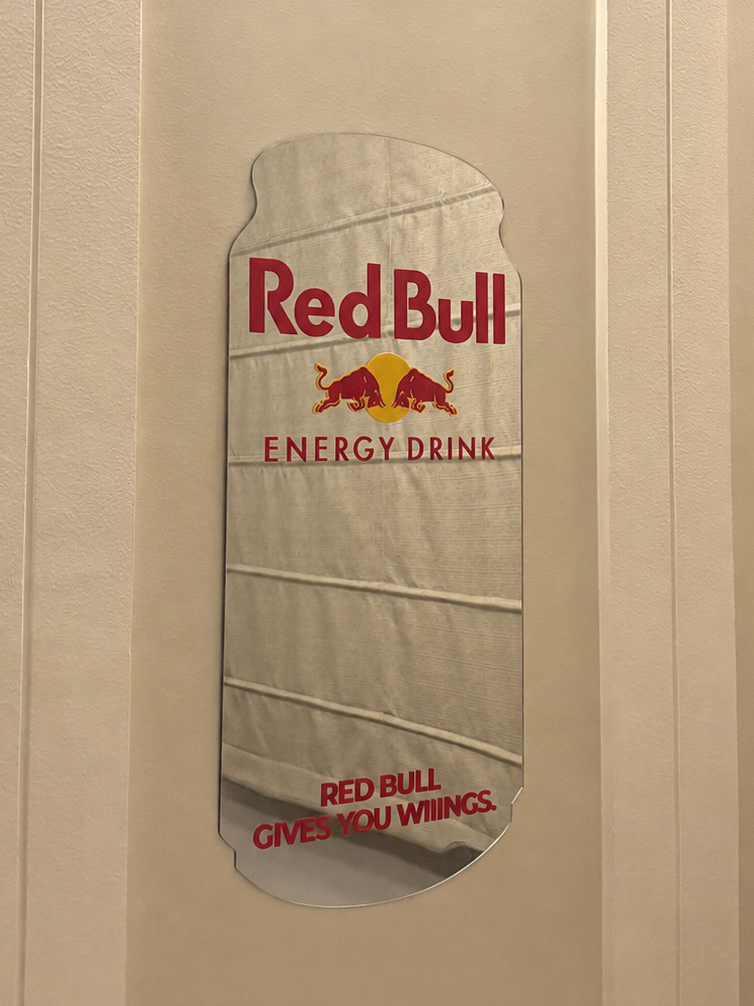 Red Bull Wall Mirror