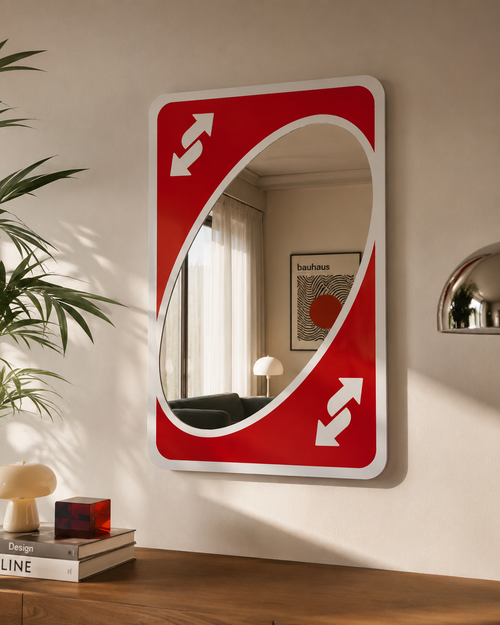 UNO Reverse Wall Mirror