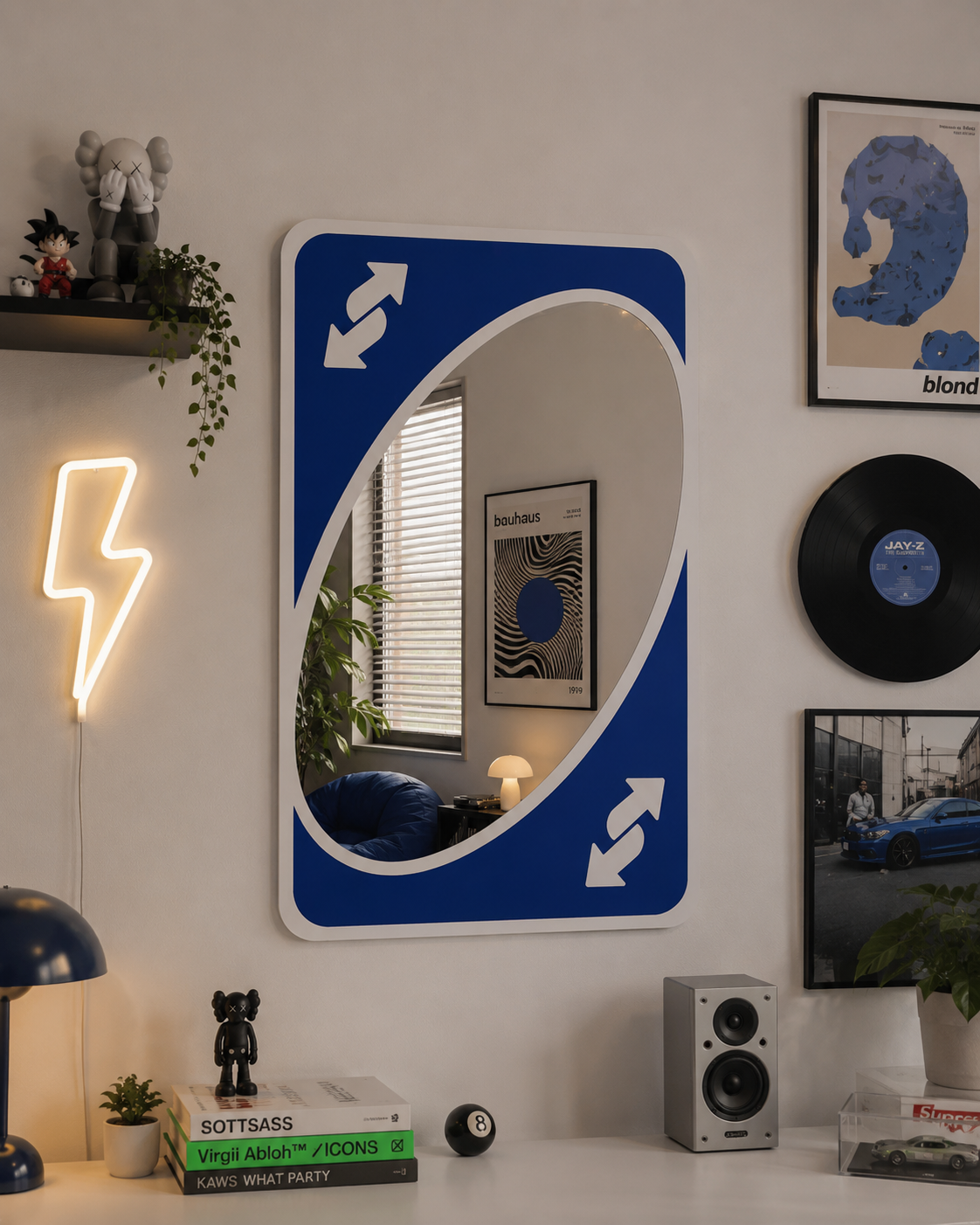 UNO Reverse Wall Mirror