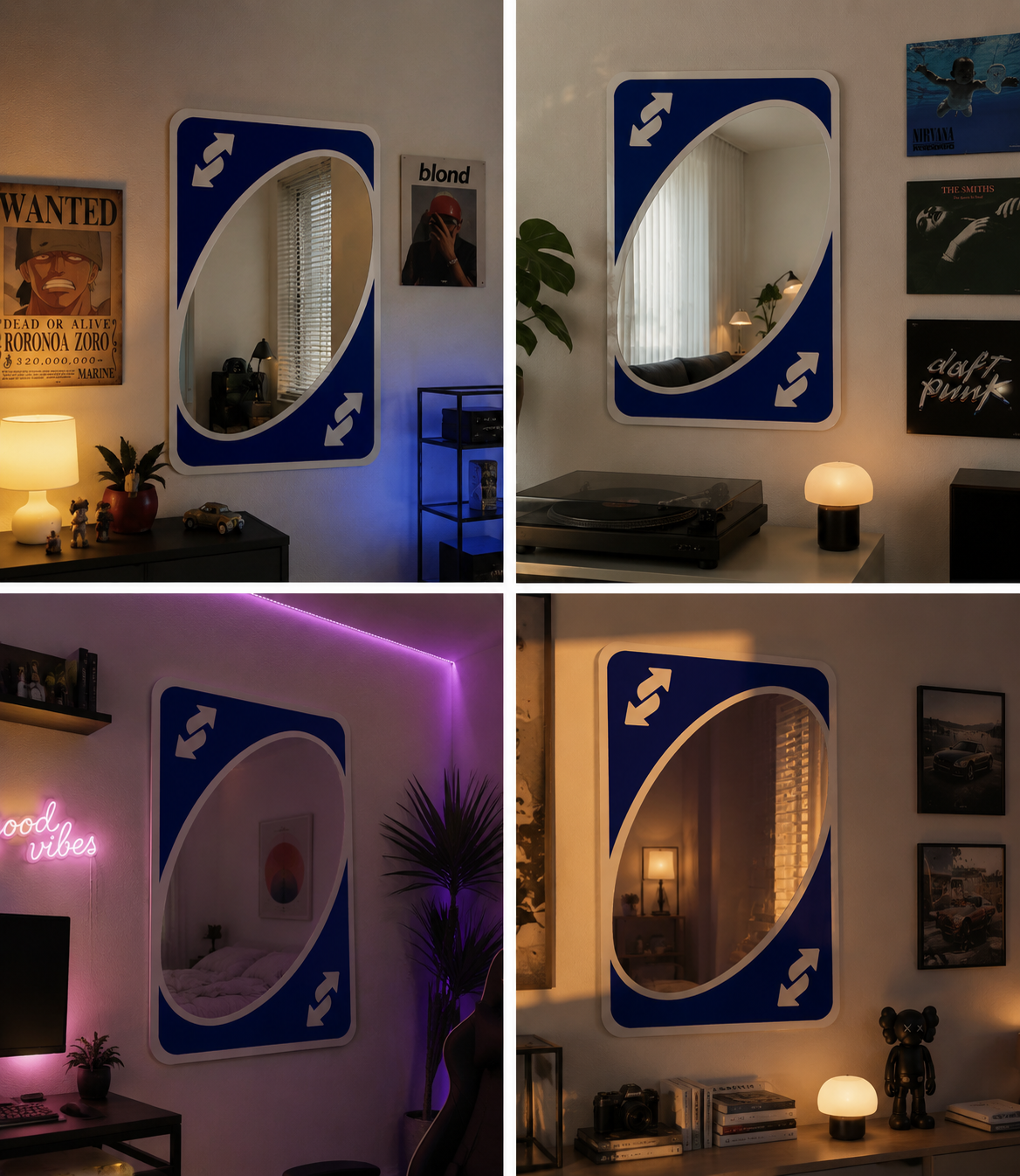 UNO Reverse Wall Mirror