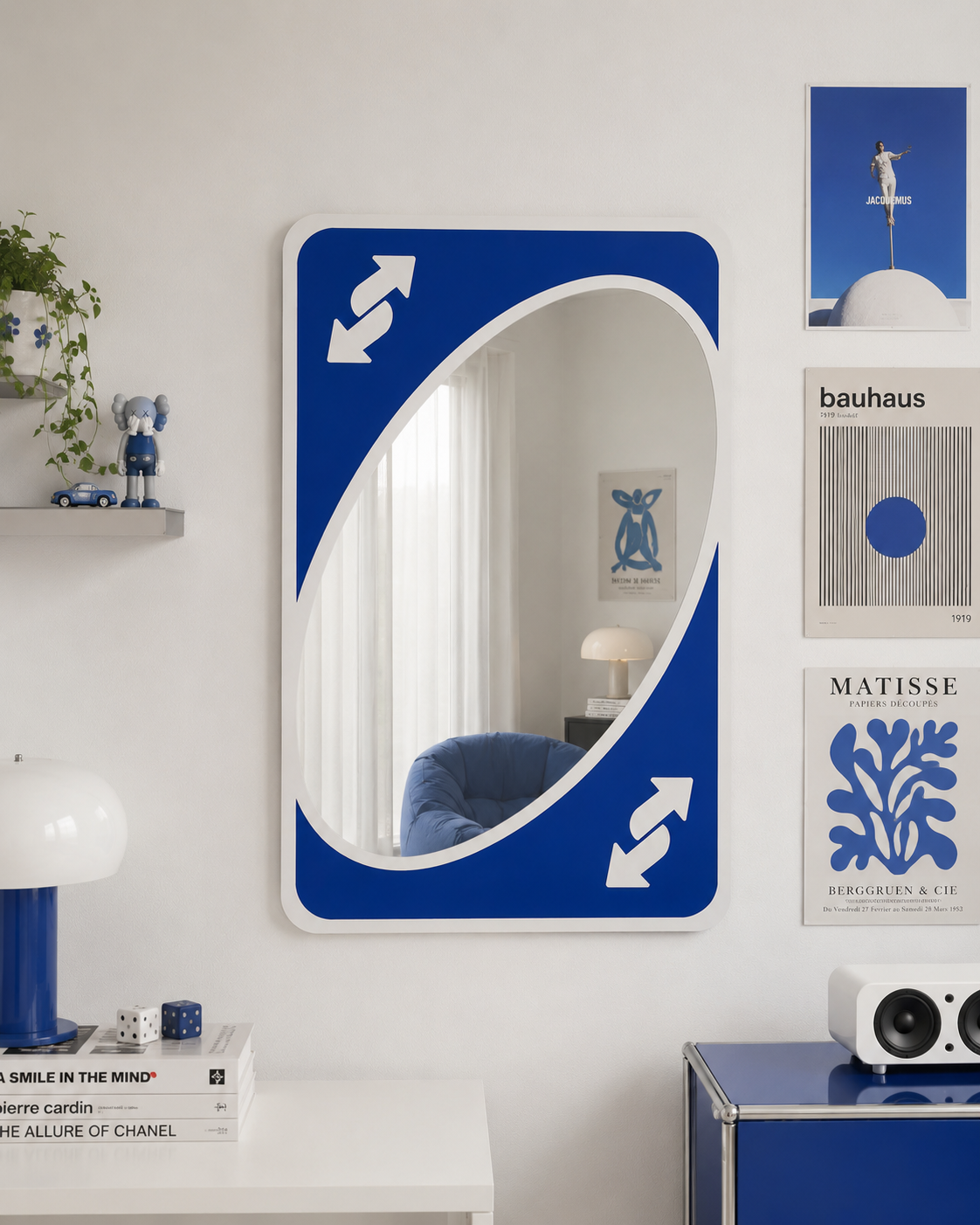 UNO Reverse Wall Mirror