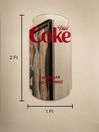 Diet Coke Wall Mirror| 2 Feet x 1 Feet |